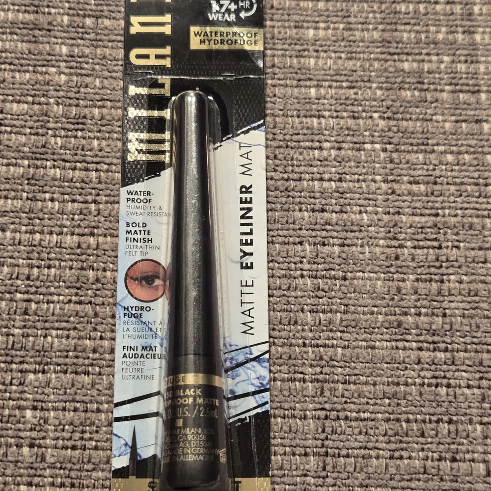 Milani Waterproof Matte‎ Black Eyeliner